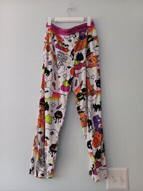 Care Bears Halloween Leggings M Pumpkin Rainbow Graphic Pajama Pants
